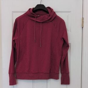 90 Degree By Reflex Maroon Hoodie
